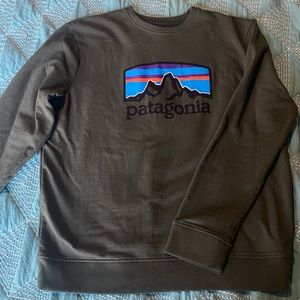 Patagonia crew neck men’s army green large